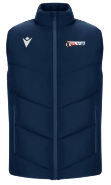 Doudoune sans manches coldmire navy, logo brodé