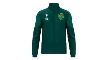 Veste poseidon zippée avec ecusson tissé
