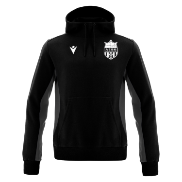 Sweat coton dance noir avec écusson
