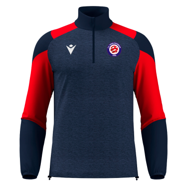 Cuzco 1/4 zip nav/red