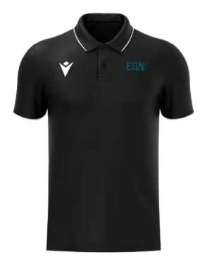 Polo de sortie draco hero noir avec logo coeur/dos