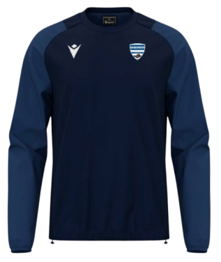 Coupe-vent drizzle navy avec écusson