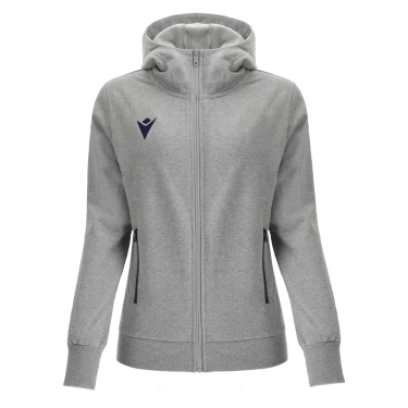 Rebels drum full zip hoody grey/navy