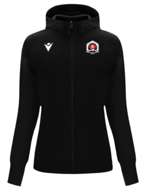 Veste femme drum noire avec logo brodé
