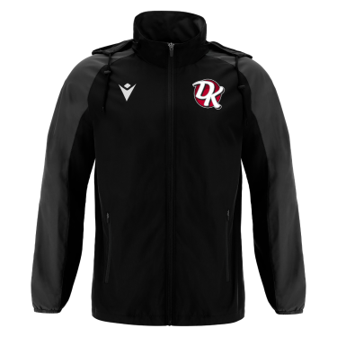 Elbrus veste imperméable noir logo brodé