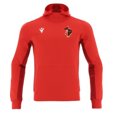 Sweat à capuche electro rouge