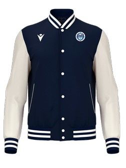 Veste américaine de sortie fiddle navy avec écusson