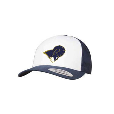 Rams retro trucker cap navy/wht