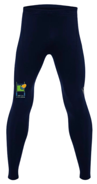 Leggin gila navy avec logo floqué