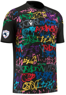 Maillot golem fantaisie avec écusson