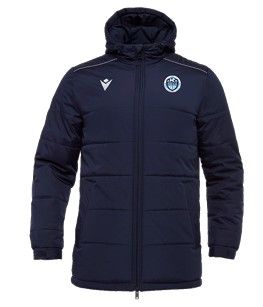 Parka gyor navy avec écusson