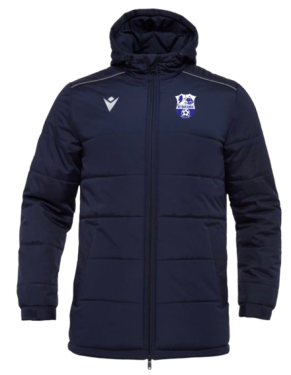 Parka gyor navy avec logo brodé