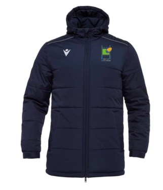 Parka gyor navy avec logo brodé