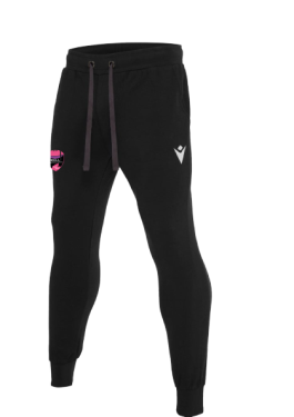 Pantalon coton hap noir avec écusson