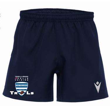 Howlite hero short avec logo brodé