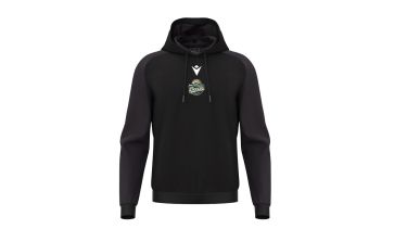 Sweatshirt horn noir avec ecusson decize basket