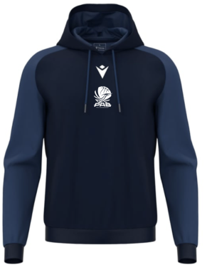 Sweat horn navy avec logo floqué