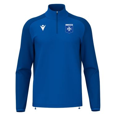 Isen 1/4 zip maillot bleu roy