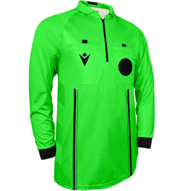 Referee usa 26 men's shirt long sleeve - green