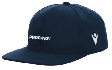 Lutz casquette de baseball navy avec logo brodé