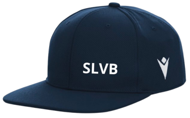 Lutz casquette de baseball navy avec écriture brodée