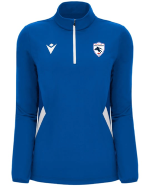 Sweat 1/4 zip femme maira logo brodé