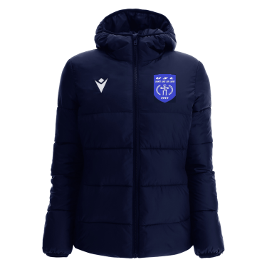 Doudoune femme makalu navy, logo brodé