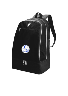 Maxi-academy sac à dos noir, logo brodé