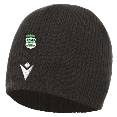Bonnet metel noir avec logo brodé