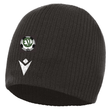 Bonnet metel noir avec logo brodé