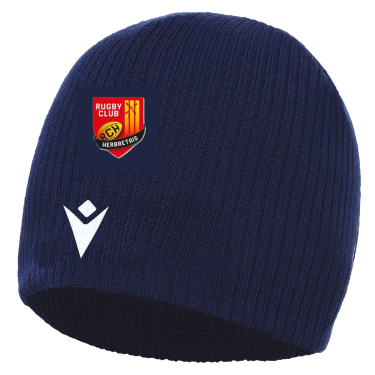 Bonnet metel navy avec logo brodé
