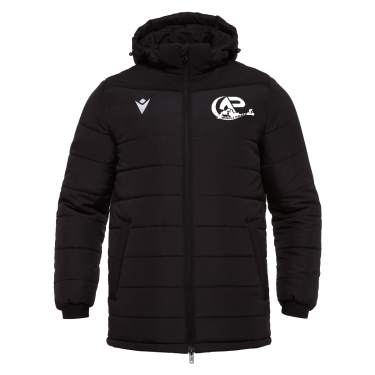 Narvik jacket noire avec logo brodé