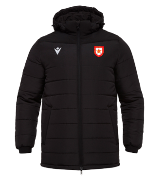Parka narvik noire avec écusson