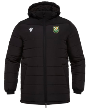 Narvik jacket noire avec logo brodé