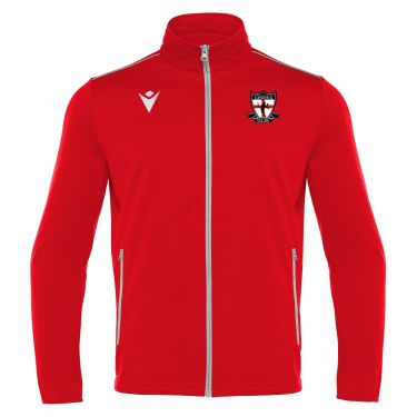 Nemesis full zip top red