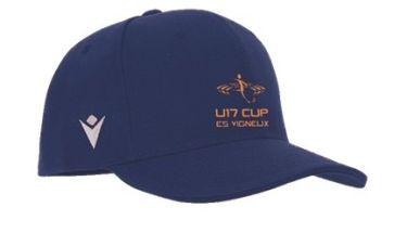 Casquette pepper navy logo floqué