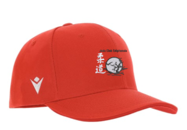 Casquette pepper noire avec logo brodé