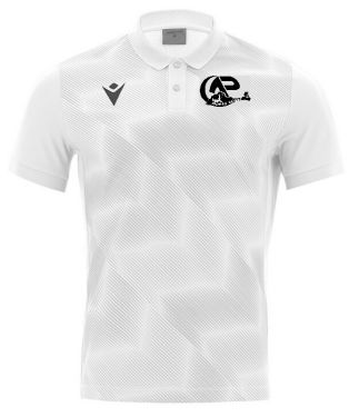 Polo polyester thavil blanc