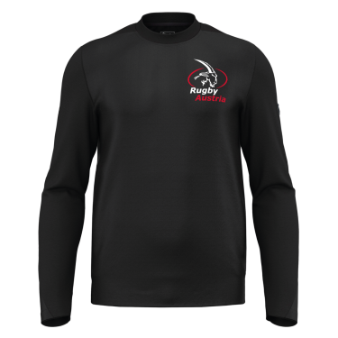 Mooncrest rundhals-sweatshirt mit rippbündchen