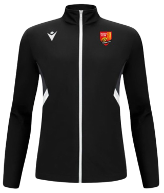 Veste raijin noire avec logo brodé