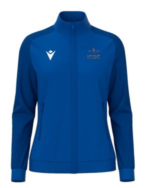 Veste de sortie féminine rama bleu royal. logo floqué
