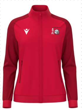 Veste de sortie femme rama rouge avec logo brodé