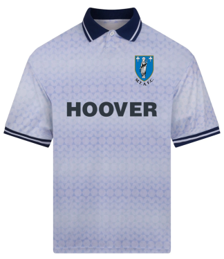 Jc442 merthyr town retro home shirt wht/nav sr