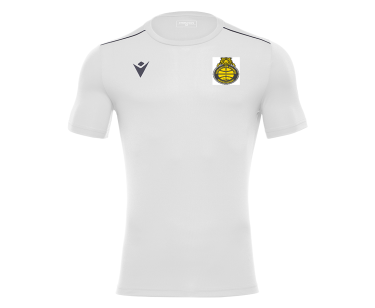Surmaillot rigel hero blanc avec logo serigraphié