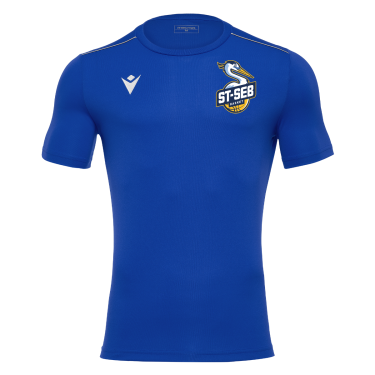 Maillot rigel hero bleu royal logo club