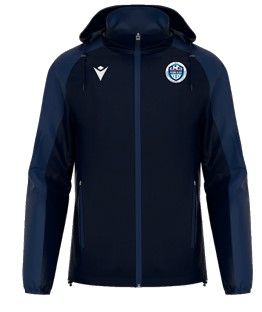 Veste à capuche rivendell navy avec écusson