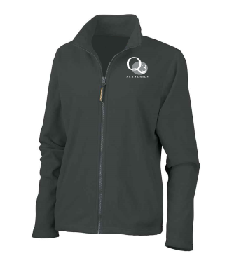 Rs115f ladies fleece jacket blk jr