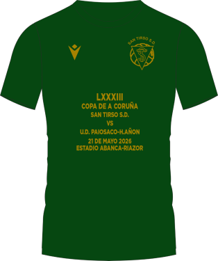 Camiseta copa de a coruÑa