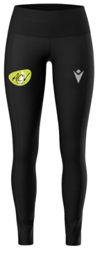 Leggin femme sarez noir avec logo floqué