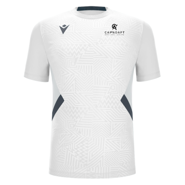 Maillot shedir blanc logo sérigraphié